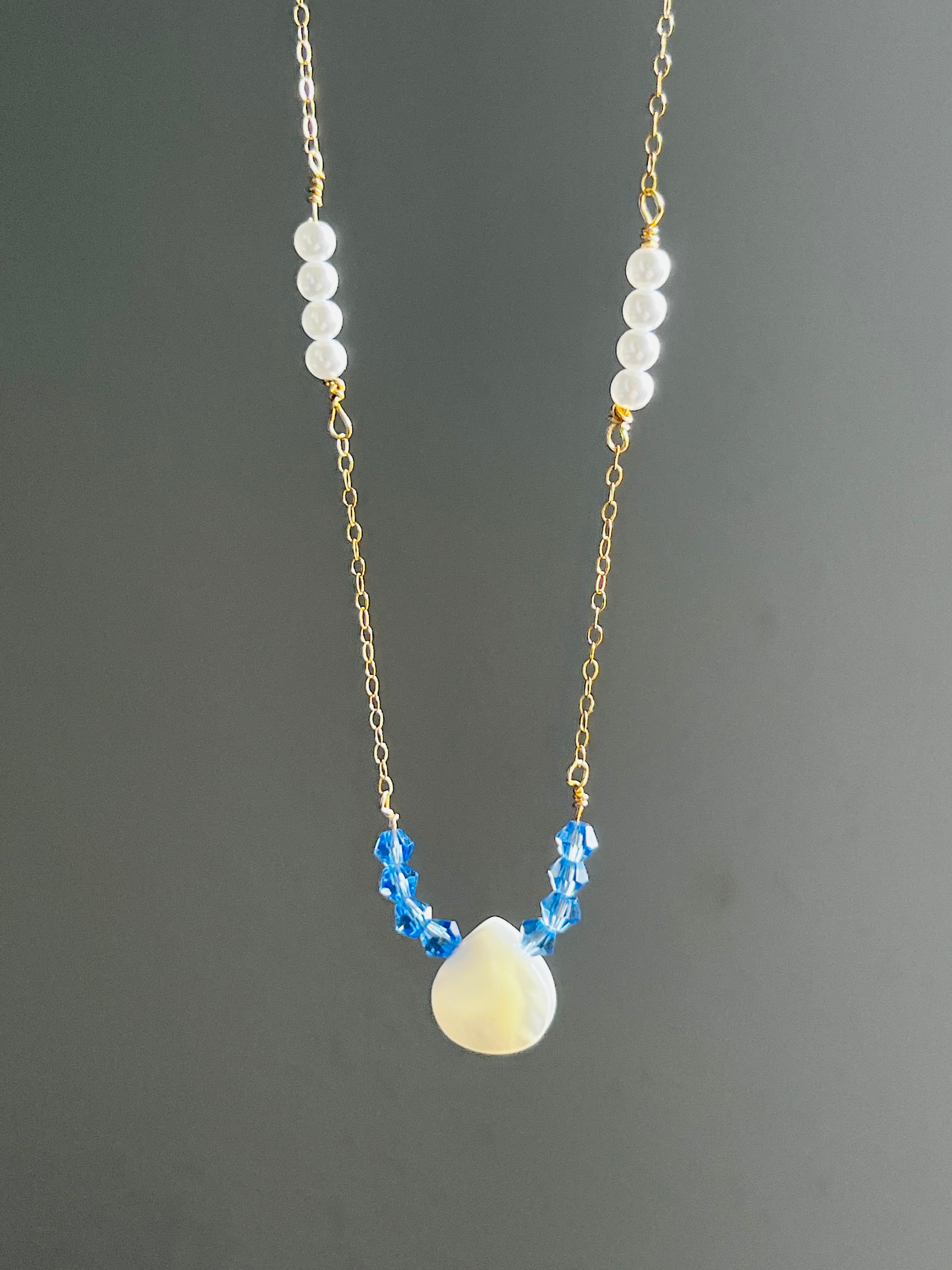 Saltwater Pearl Necklace -18kGoldFilled