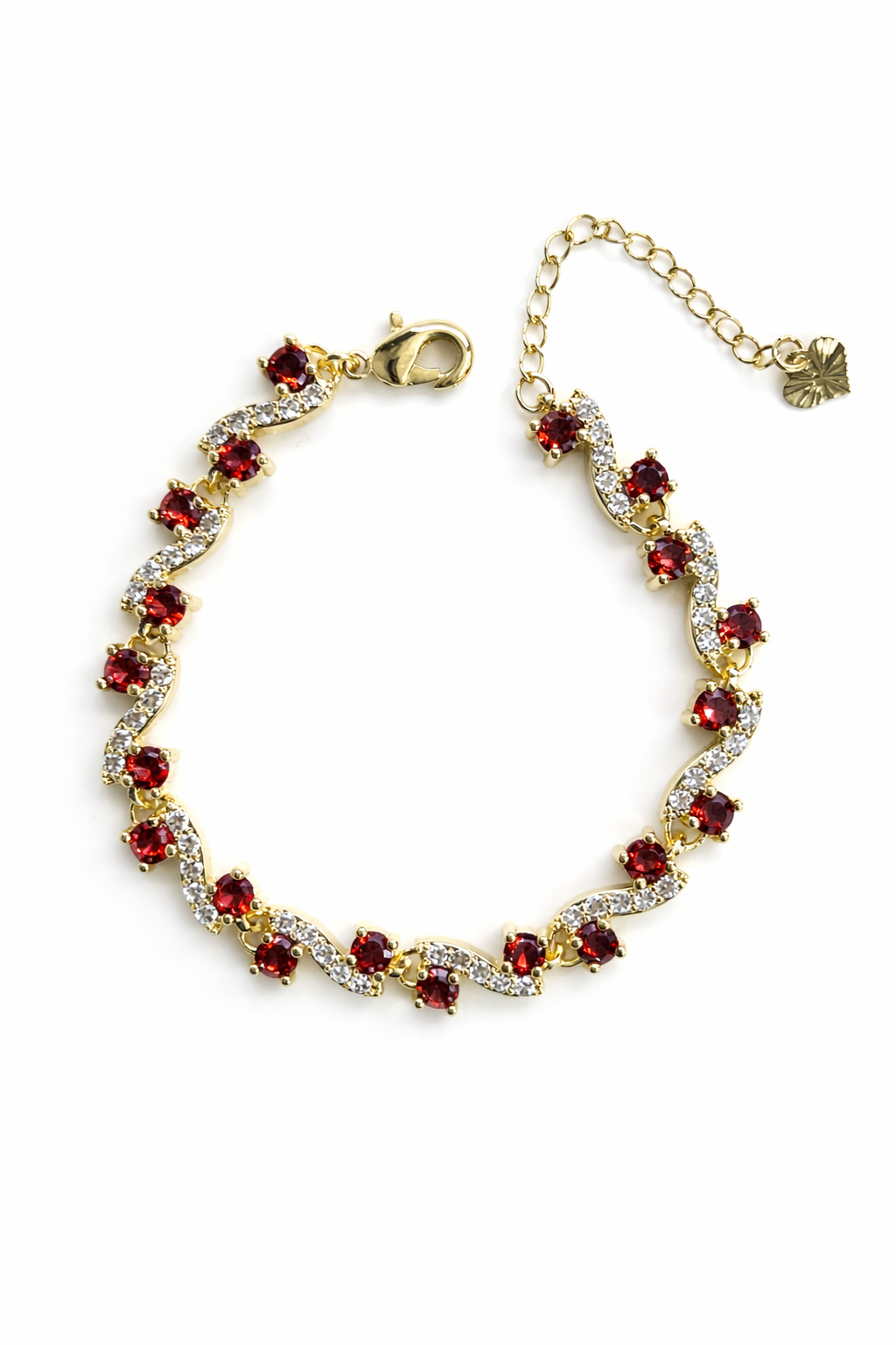 Rosetta Red Diamond Bracelet