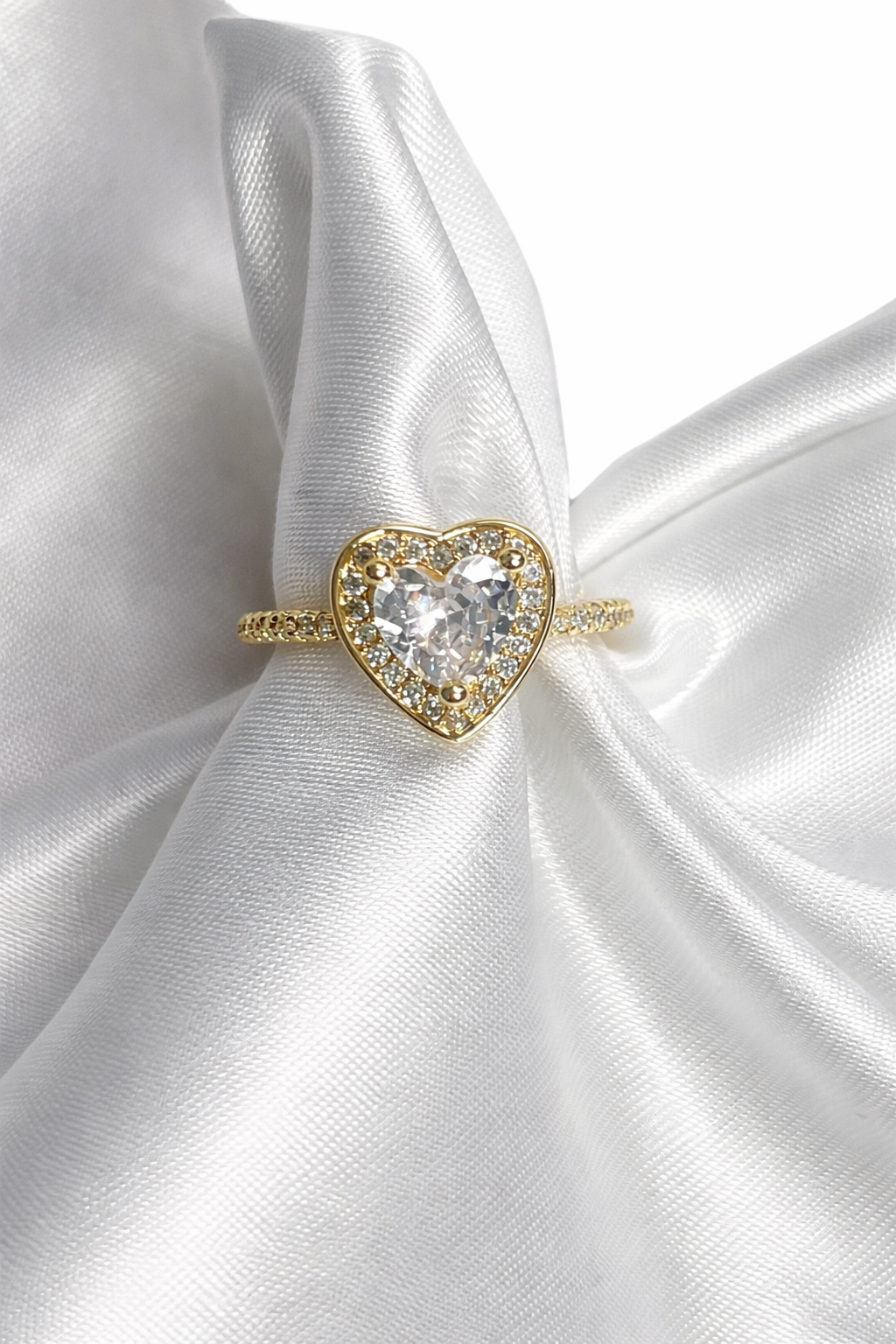 Sparkle Heart Ring