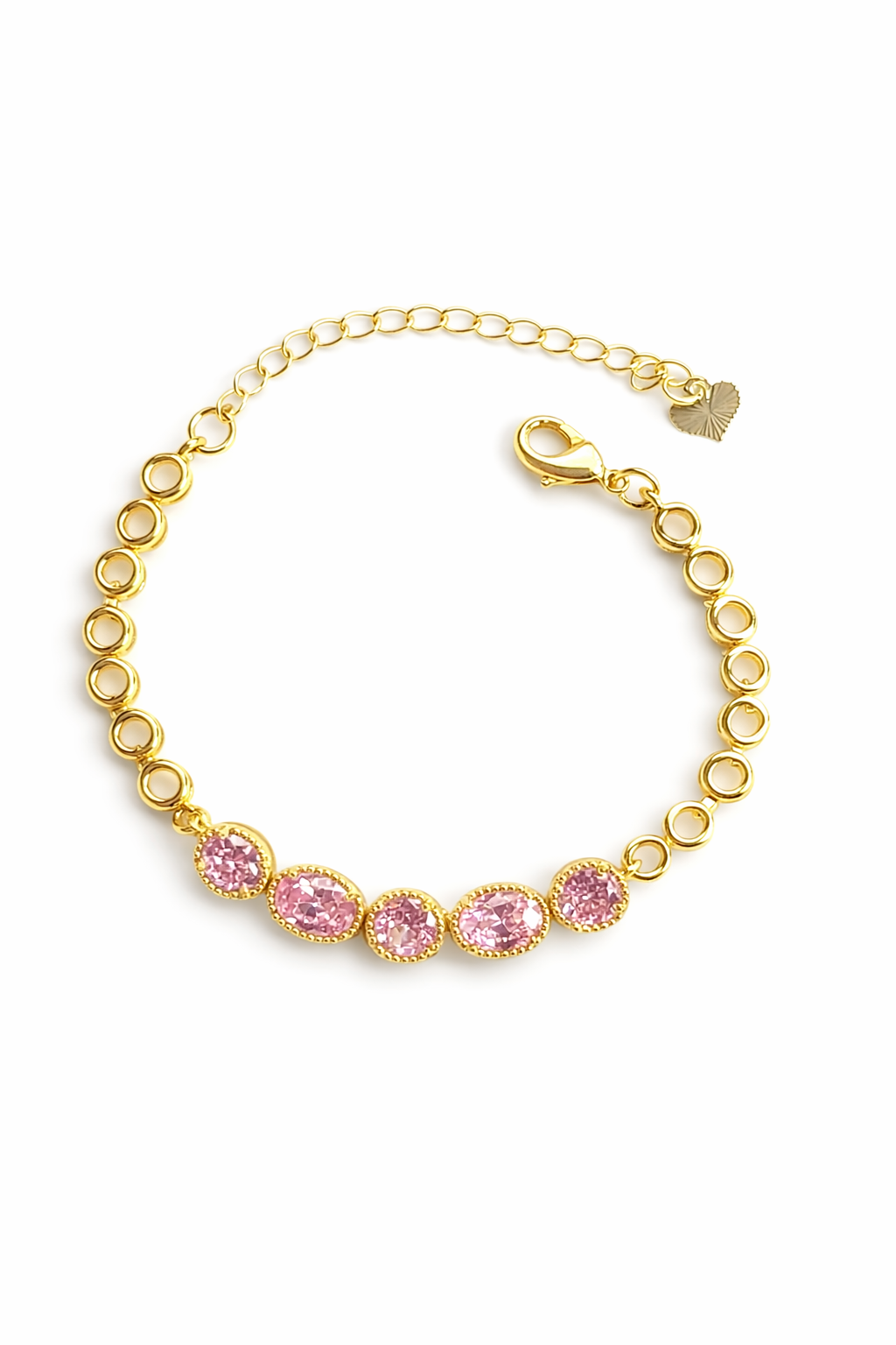 Pink Stacey Bracelet