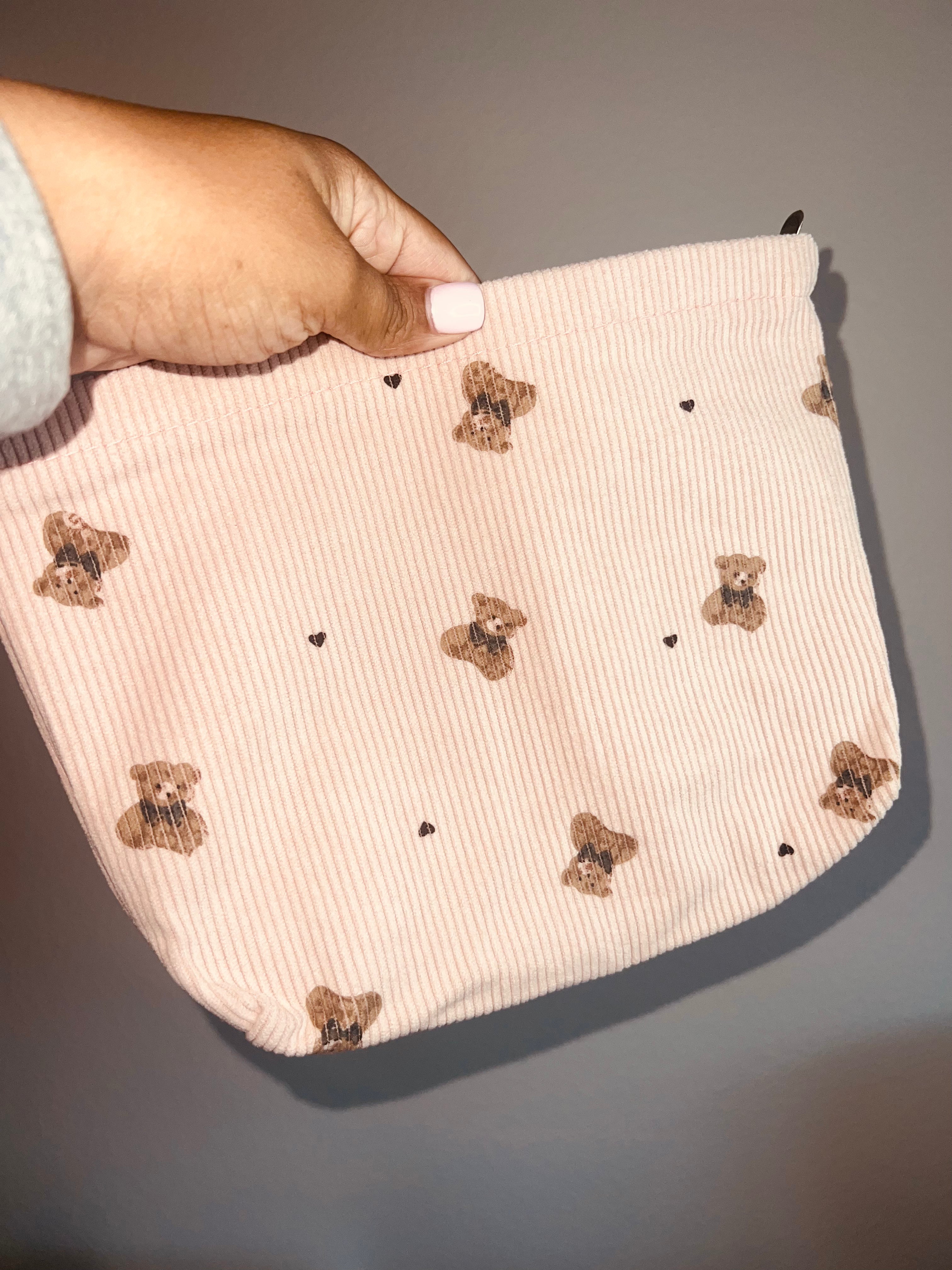 Teddy Collection Makeup Bag