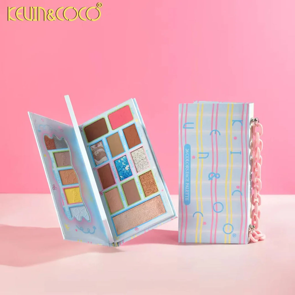 26 Color Chain Face Palette By Kevin And Coco