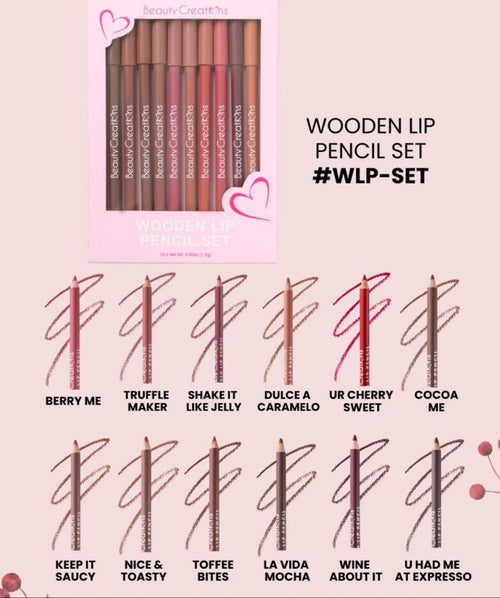Beauty Creations Lip Pencil Set