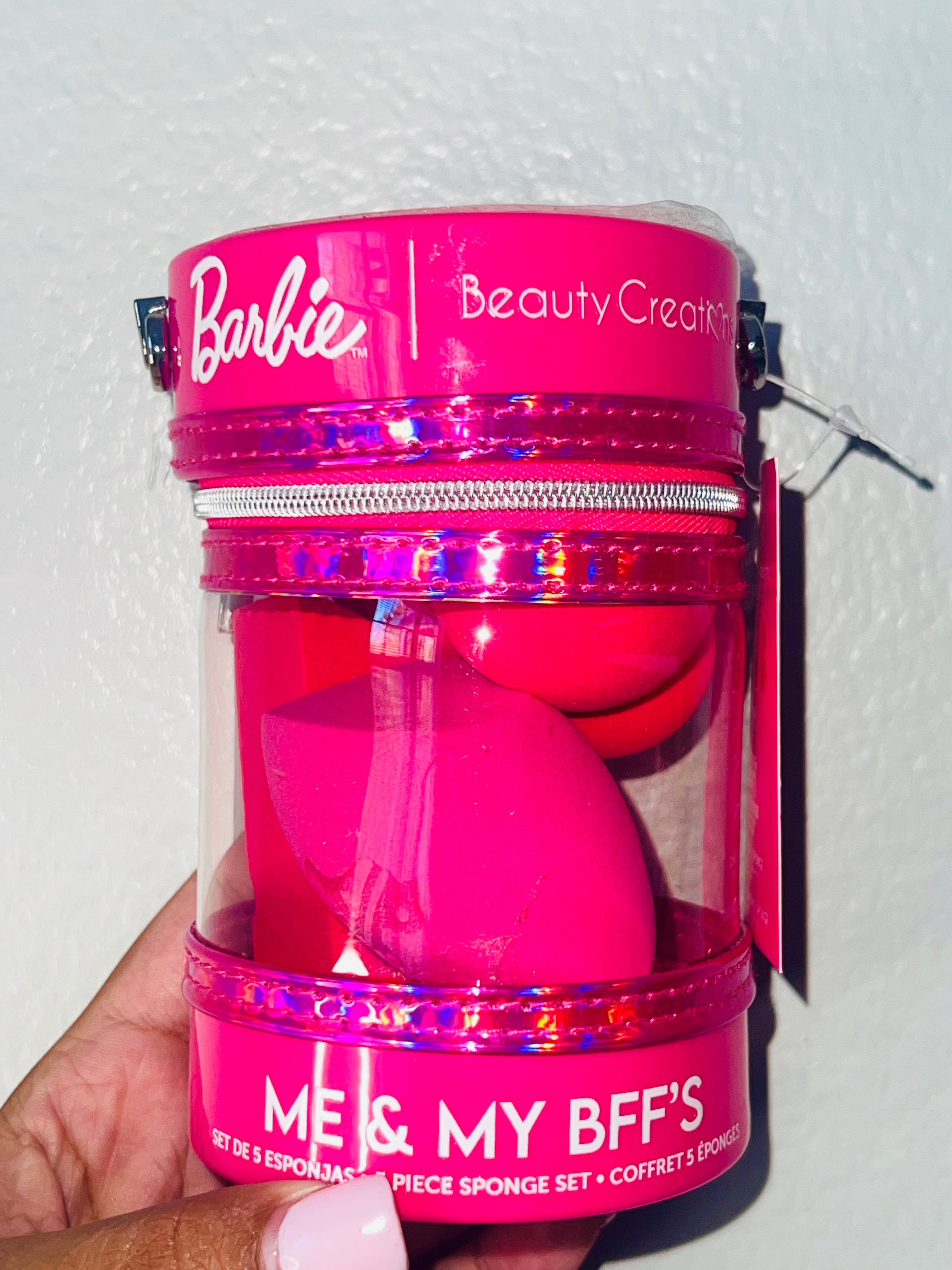 BARBIE 5 Piece Sponge set