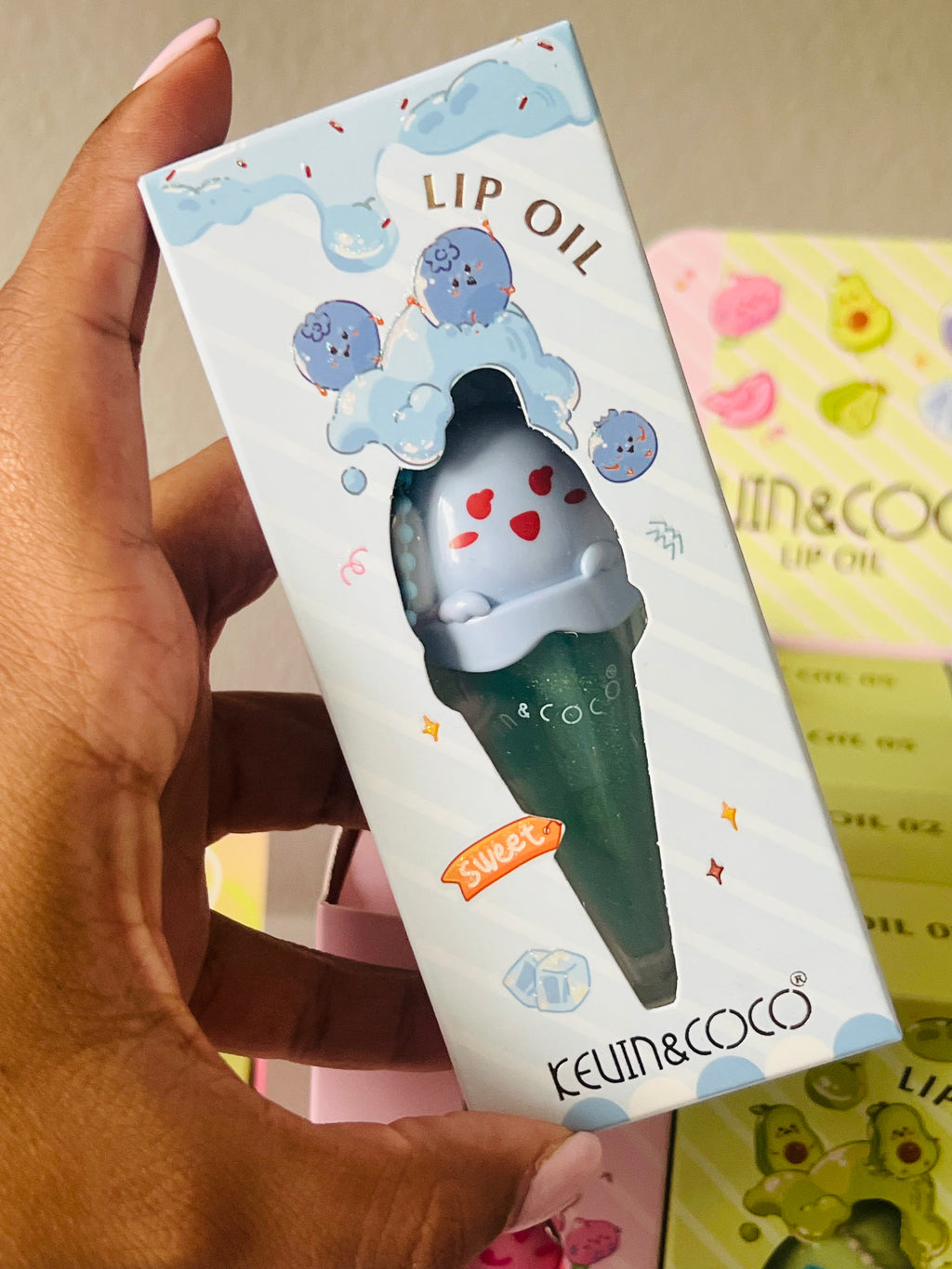 Kevin and Coco Ice Cream Lip Oil