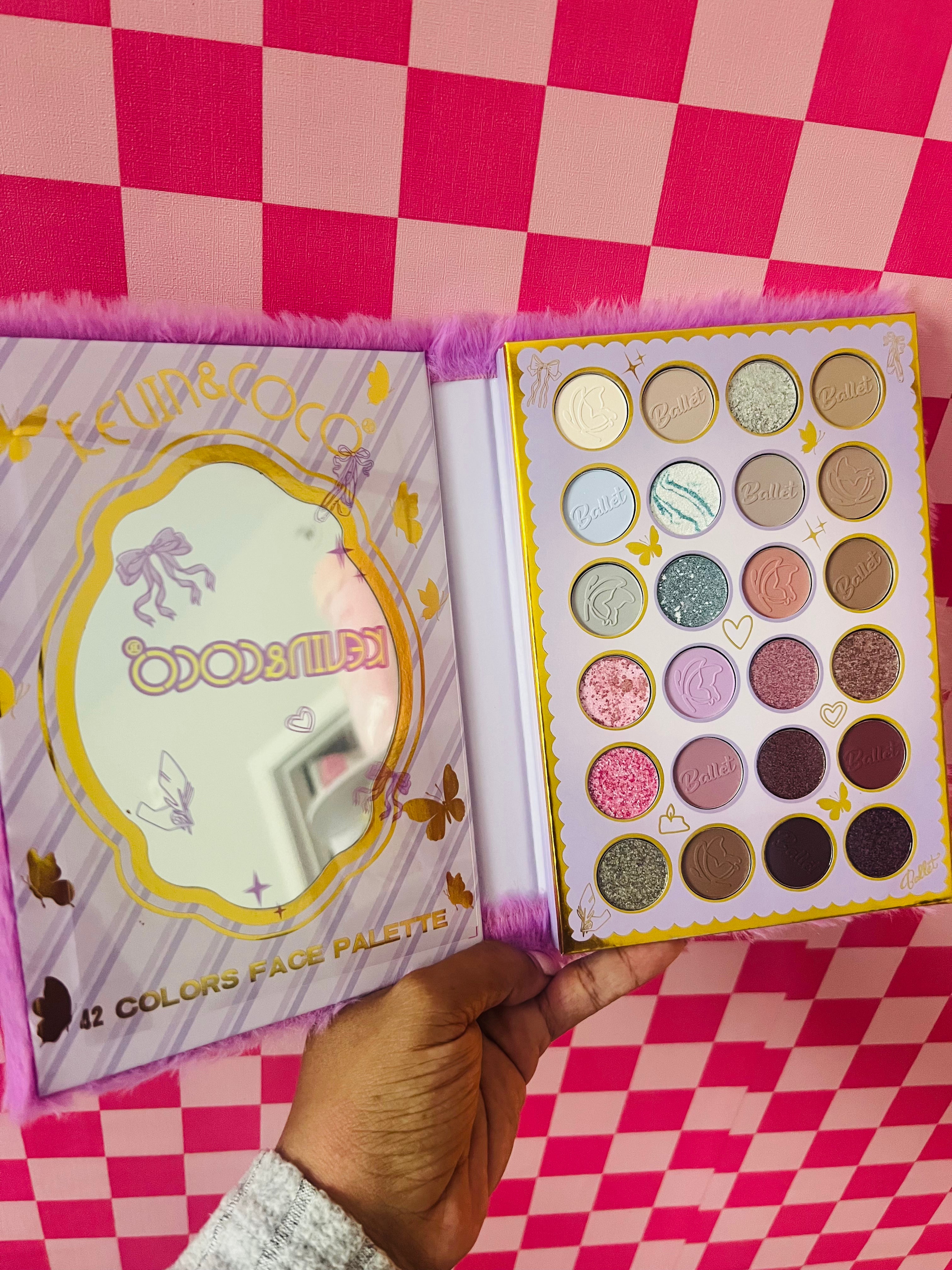 Kevin And Coco Purple Diary Face Palette